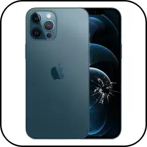 iPhone 12 Pro Max reparación pantalla rota