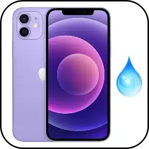 iPhone 12 reparación teléfono mojado