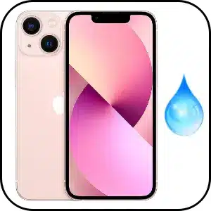iPhone 13 Mini reparación teléfono mojado