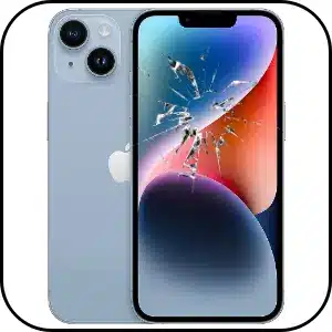 iPhone 14 reparación pantalla rota
