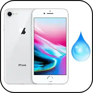 iPhone 8 Plus solucionar teléfono mojado