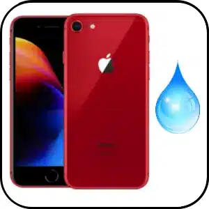 iPhone 8 solucionar teléfono mojado