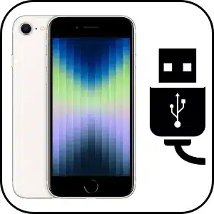iPhone SE 2022 arreglar conector de carga roto