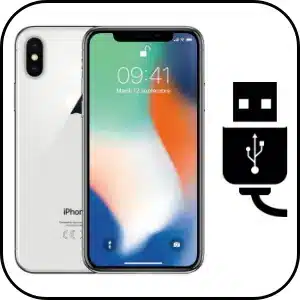 iPhone X arreglar conector de carga roto