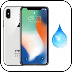 iPhone X solucionar teléfono mojado