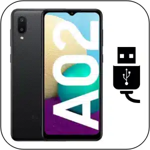 Samsung A02 cambiar conector de carga roto