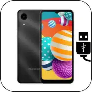 Samsung A03 Core cambiar conector de carga roto