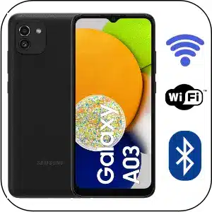 Samsung A03 solucionar fallo conexión