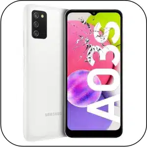 Samsung A03s reparación pantalla rota