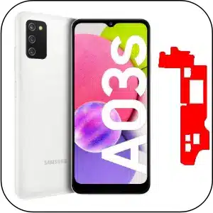 Samsung A03S roto arreglar placa base