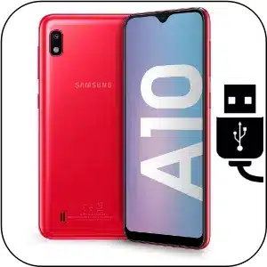 Samsung A10 cambiar conector de carga roto
