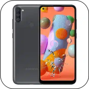 Samsung A11 arreglar pantalla rota