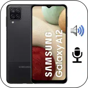 Samsung A12 reparación sonido averiado