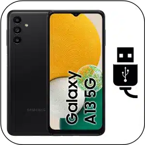 Samsung A13 5G cambiar conector de carga roto