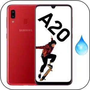 Reparar Samsung A20 mojado