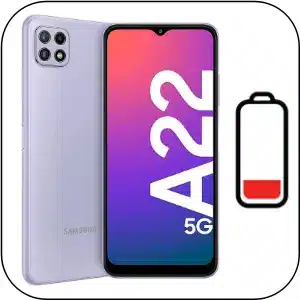 Samsung A22 reparación bateria