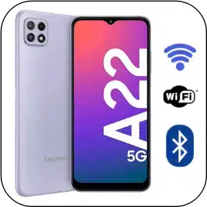 Samsung A22 arreglar problema de conexión