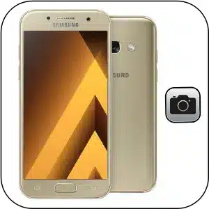 Samsung A3 2017 reparación cámara rota