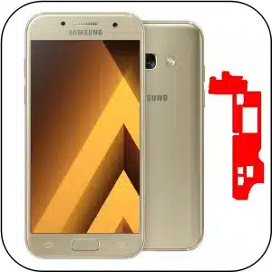 Samsung A3 2017 roto arreglar placa base
