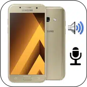 Samsung A3 2017 solucionar problema sonido