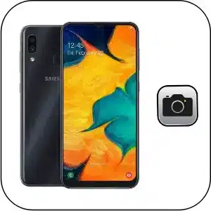 Samsung A30 solucionar problema cámara rota