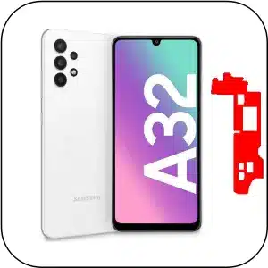 Samsung A32 roto arreglar placa base