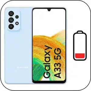 Samsung A33 5G reparación bateria