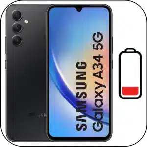 Samsung A34 5G reparación bateria
