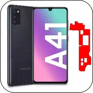 Samsung A41 roto reparación placa base
