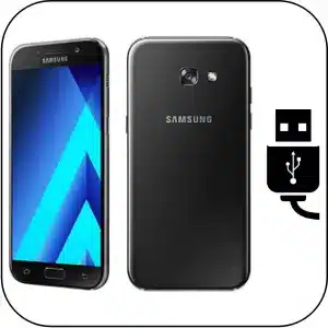 Samsung A5 2017 arreglar conector de carga roto