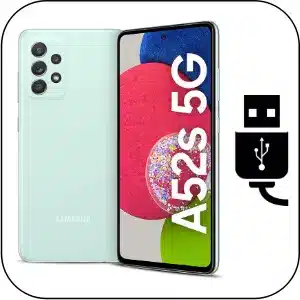 Samsung A52s arreglar conector de carga roto