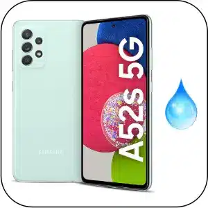Samsung A52S reparación teléfono mojado