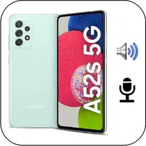 Samsung A52S arreglar fallo sonido