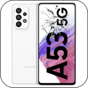 Samsung A53 5G reparar pantalla rota