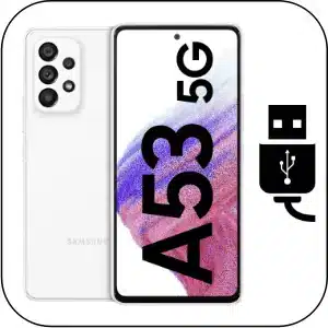 Samsung A53 5g arreglar conector de carga roto