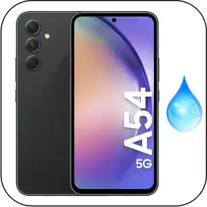 Samsung A54 arreglar teléfono mojado