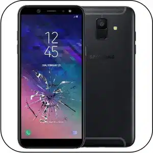 Samsung A6 2018 reparar pantalla rota