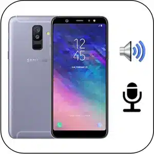 Samsung A6 Plus reparación sonido averiado