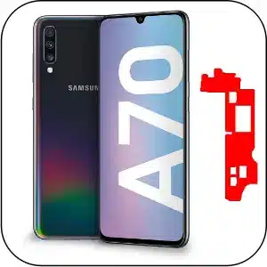 Samsung A70 roto reparación placa base