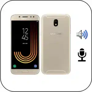 Samsung J5 2017 reparación sonido averiado