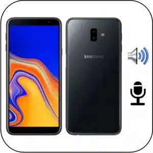 Samsung J6 Plus reparación sonido averiado