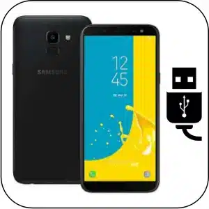 Samsung J6 cambiar conector de carga roto