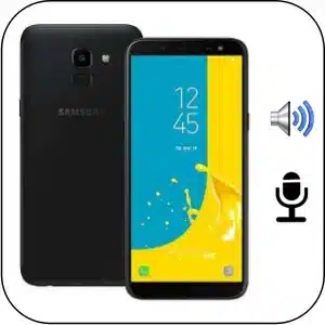 Samsung J6 solucionar problema sonido