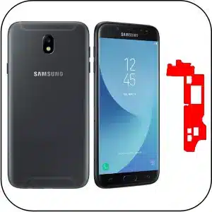 Samsung J7 2017 roto reparación placa base