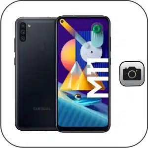 Samsung M11 solucionar problema cámara rota