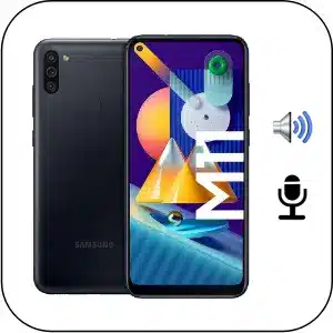 Samsung M11 arreglar fallo sonido
