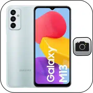Samsung M13 solucionar problema cámara rota