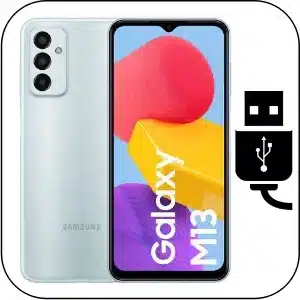 Samsung M13 arreglar conector de carga roto