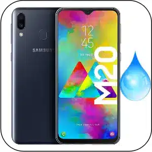 Samsung M20 reparación teléfono mojado