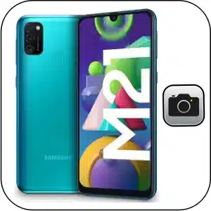 Samsung M21 solucionar problema cámara rota